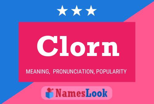 ملصق اسم Clorn