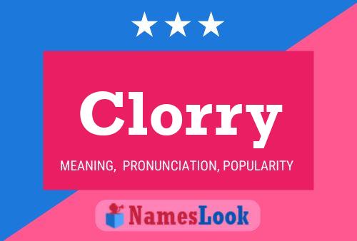 ملصق اسم Clorry