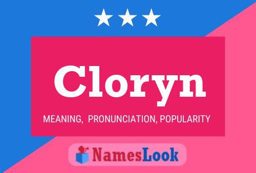 ملصق اسم Cloryn