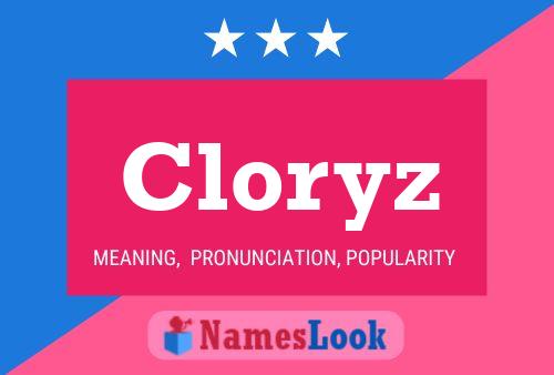 ملصق اسم Cloryz