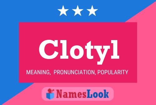 ملصق اسم Clotyl