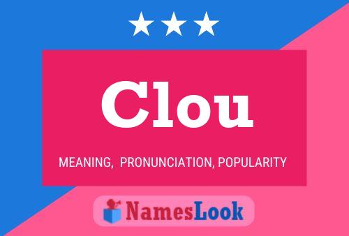 ملصق اسم Clou