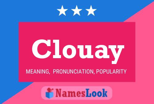 ملصق اسم Clouay