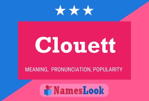 ملصق اسم Clouett