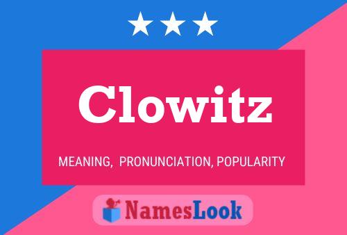 ملصق اسم Clowitz