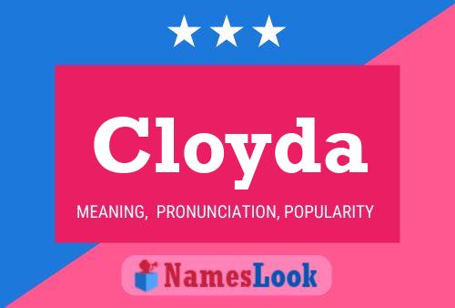 ملصق اسم Cloyda