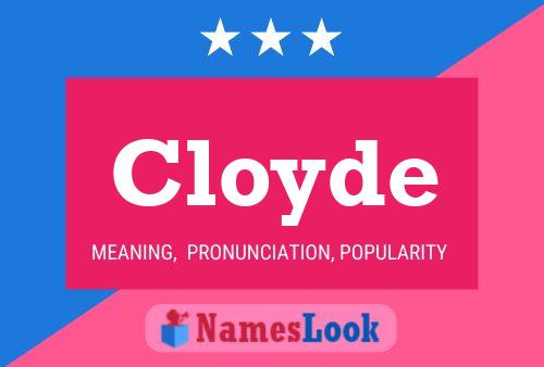 ملصق اسم Cloyde