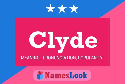 ملصق اسم Clyde