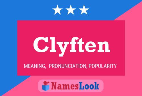 ملصق اسم Clyften