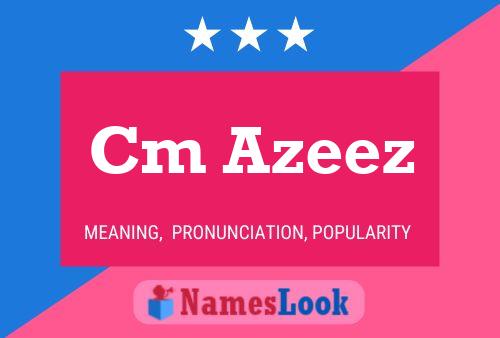 ملصق اسم Cm Azeez