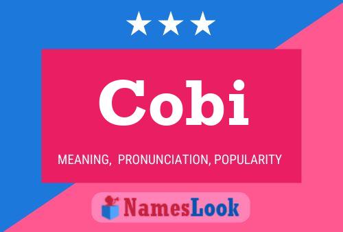 ملصق اسم Cobi