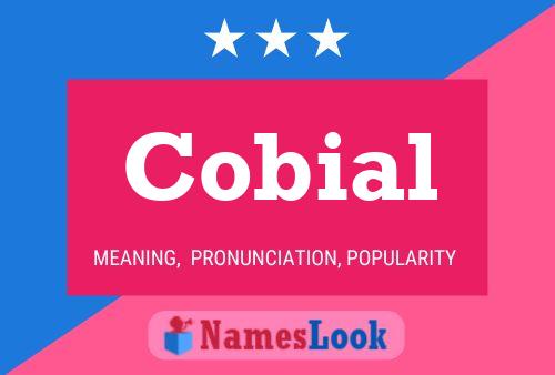 ملصق اسم Cobial