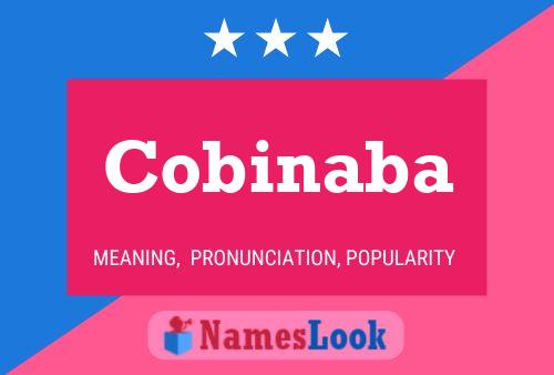 ملصق اسم Cobinaba