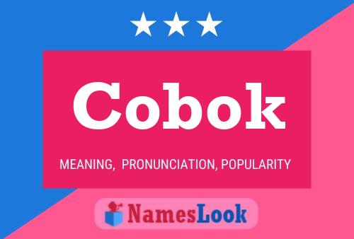 ملصق اسم Cobok