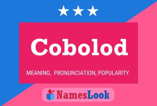 ملصق اسم Cobolod