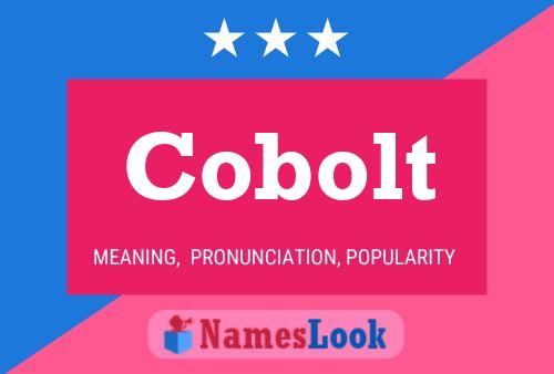 ملصق اسم Cobolt