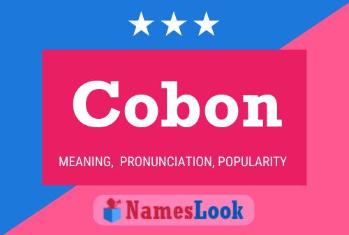 ملصق اسم Cobon