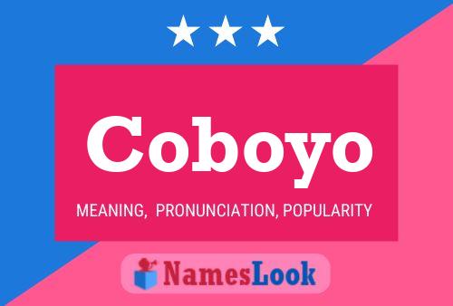 ملصق اسم Coboyo