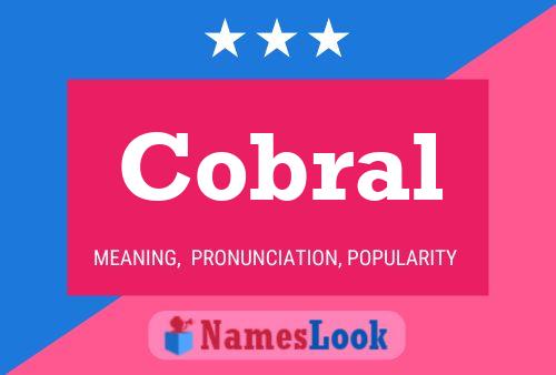 ملصق اسم Cobral