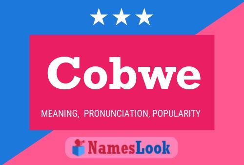 ملصق اسم Cobwe