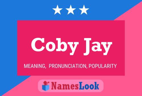 ملصق اسم Coby Jay