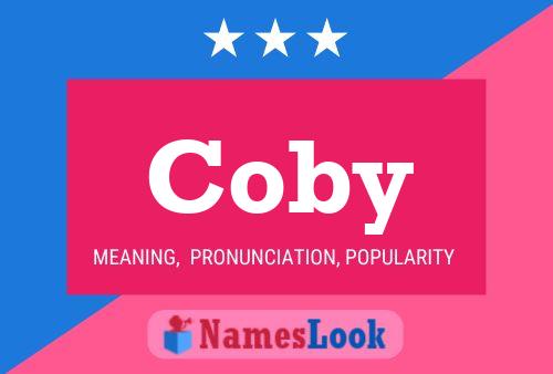 ملصق اسم Coby