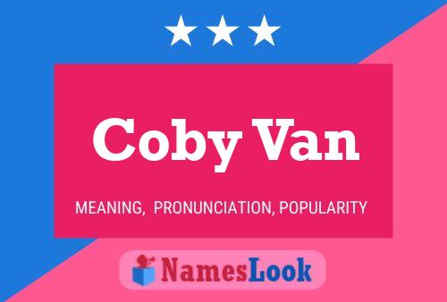 ملصق اسم Coby Van