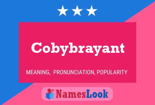 ملصق اسم Cobybrayant