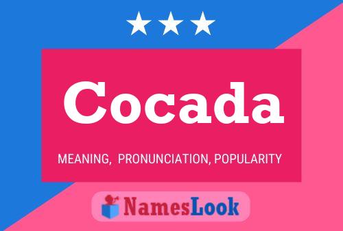 ملصق اسم Cocada