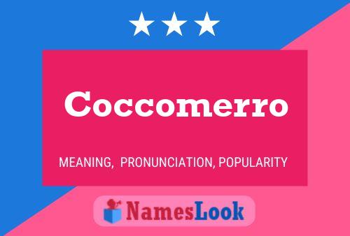 ملصق اسم Coccomerro