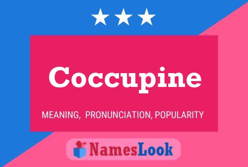 ملصق اسم Coccupine