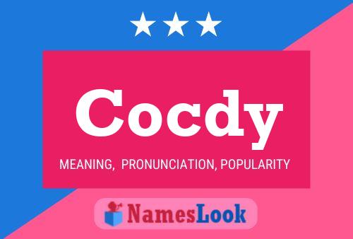 ملصق اسم Cocdy