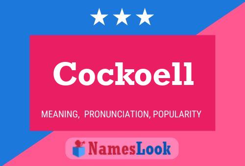 ملصق اسم Cockoell