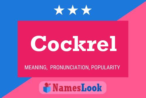 ملصق اسم Cockrel