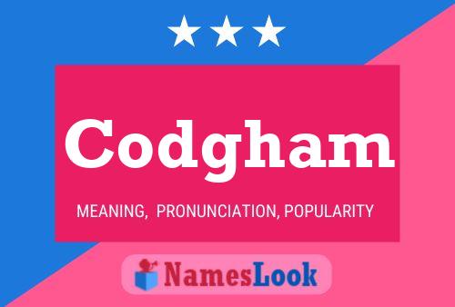 ملصق اسم Codgham