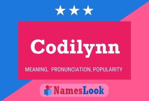 ملصق اسم Codilynn