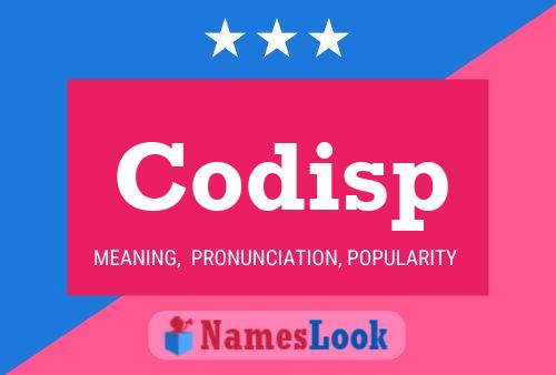 ملصق اسم Codisp