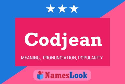 ملصق اسم Codjean