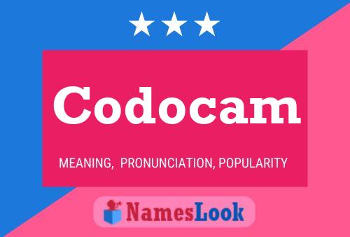 ملصق اسم Codocam