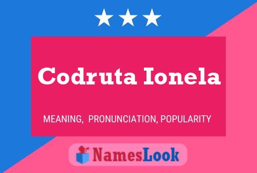 ملصق اسم Codruta Ionela