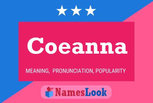 ملصق اسم Coeanna