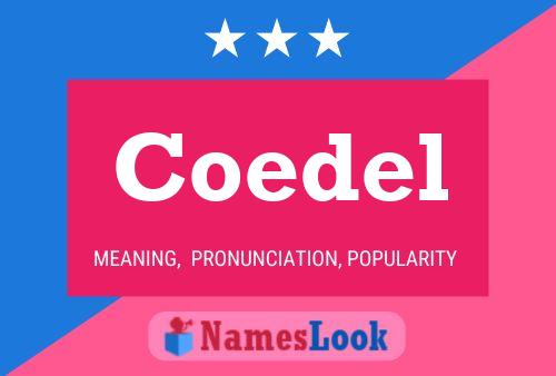 ملصق اسم Coedel