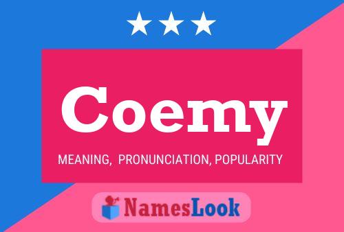 ملصق اسم Coemy