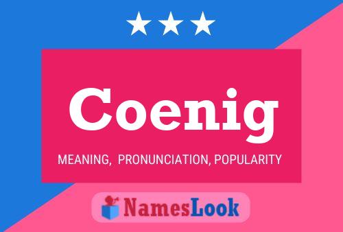 ملصق اسم Coenig