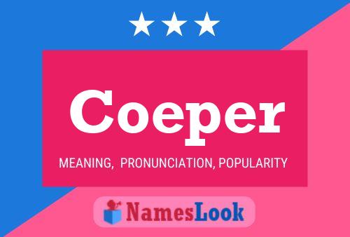 ملصق اسم Coeper