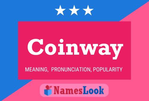 ملصق اسم Coinway