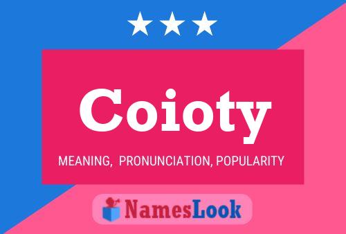 ملصق اسم Coioty