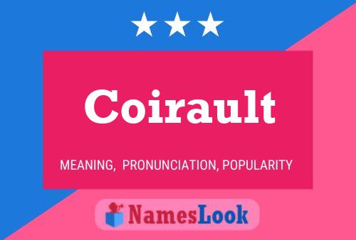 ملصق اسم Coirault