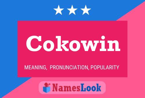 ملصق اسم Cokowin