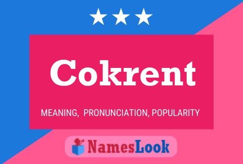 ملصق اسم Cokrent